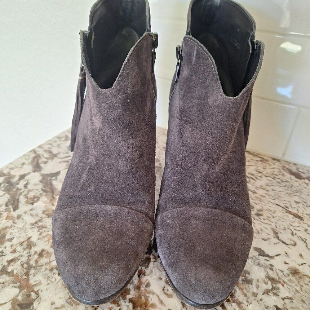 Rag & Bone Gray Suede Ankle Boots size 40